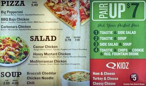 Quiznos Menu, Menu for Quiznos, Mississauga, Toronto - Urbanspoon/Zomato