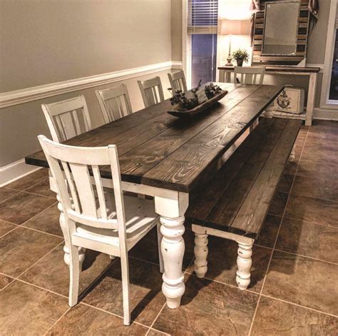 Plans For Farmhouse Dining Table - Image to u