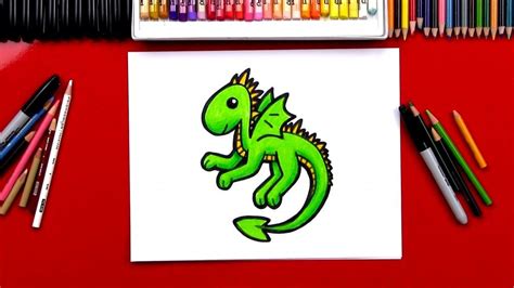 Art Hub For Kids How To Draw A Dragon – Warehouse of Ideas