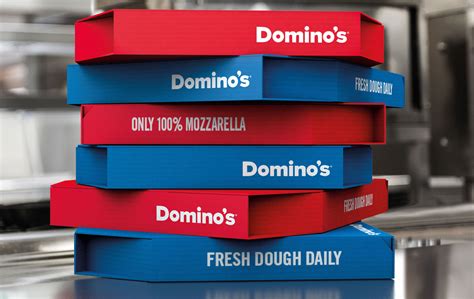 Domino's new pizza boxes: another stripped-back redesign - Creative Review