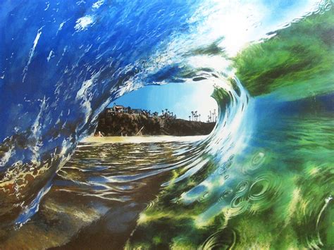 These Incredible Wave Paintings Are Sublimely Lit - Creators