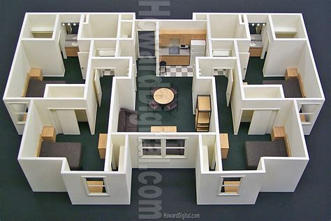 Interior Scale Model - Howard Architectural Models Callaway Dorms ...