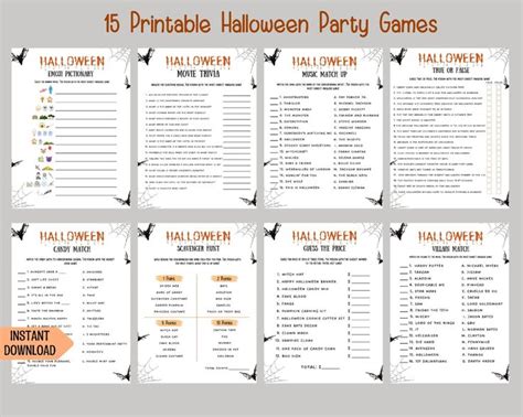 Pin on Halloween Games Printable