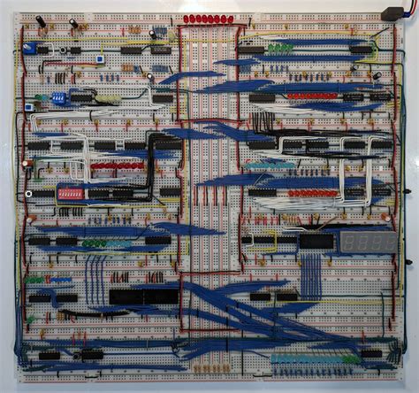 I finished the Ben Eater 8 bit computer project (took 8 months) What a ...