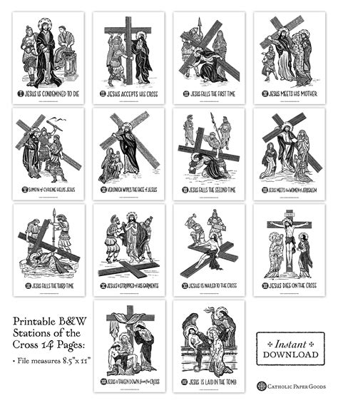 Stations Of The Cross Worksheet