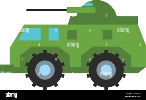 Modern Army Truck Vector Icon Stock Vector Image & Art - Alamy