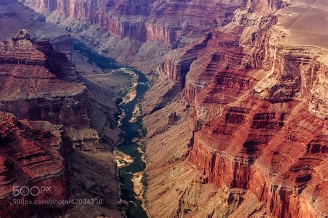 Photograph Grand Canyon Aerial View by Csilla Zelko on 500px