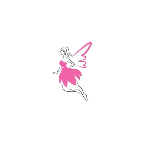 Fairy logo icon design illustration 12814542 Vector Art at Vecteezy