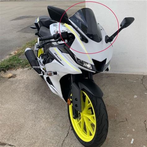 For Yamaha R15 V3 Screen Windshield Fairing Windscreen Motorcycle ...