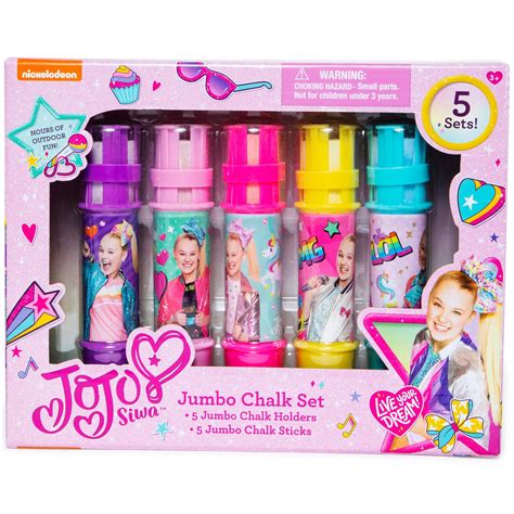 JoJo Siwa Jumbo Chalk Set - Walmart.com - Walmart.com