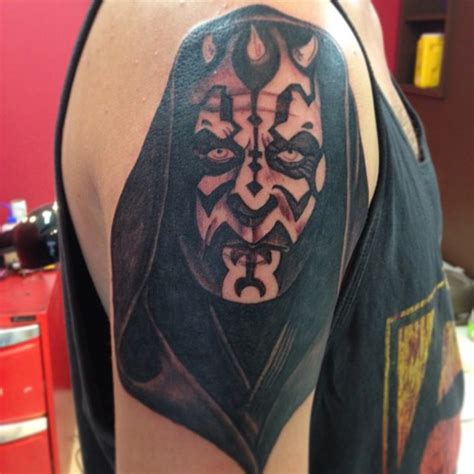 Darth Maul Face Star Wars tattoo - Best Tattoo Ideas Gallery