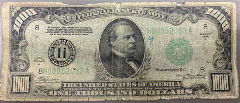 Teller Shares Photo of Rare $1000 Bill a Customer Brought in to Deposit » TwistedSifter