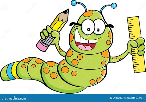 Inchworm Vector Cartoon Illustration | CartoonDealer.com #134092044