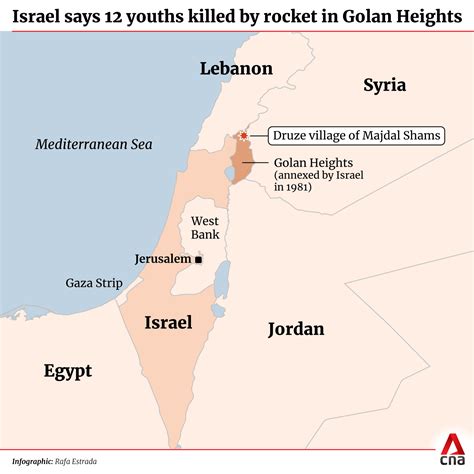 Israel, Hezbollah and how the Golan Heights attack has fuelled conflict - CNA