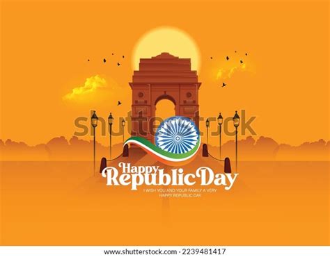 Happy Republic Day India Celebration 26 Stock Vector (Royalty Free) 2239481417 | Shutterstock