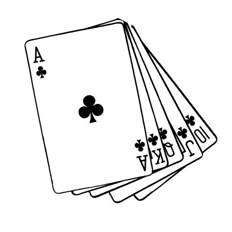 Playing Cards Drawing at GetDrawings | Free download