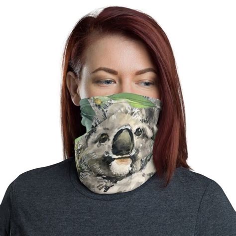 CUTE KOALA BEAR Face Mask Koala King Buff Koala Mask Bear | Etsy