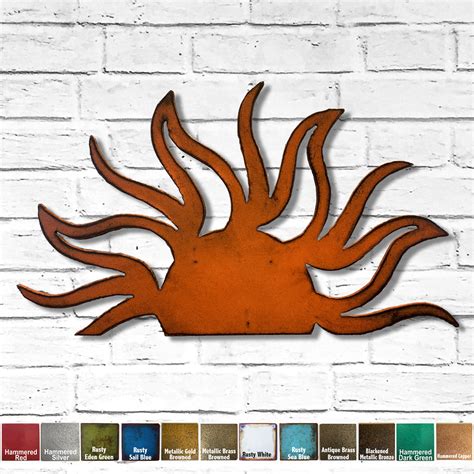 Half Sun Metal Wall Art Home Decor Choose 12 - Etsy