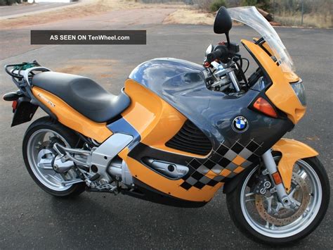 2001 Bmw K1200 Rs Graphite Metalic / Yellow 4 Cylinder Water Cooled Motorcycle