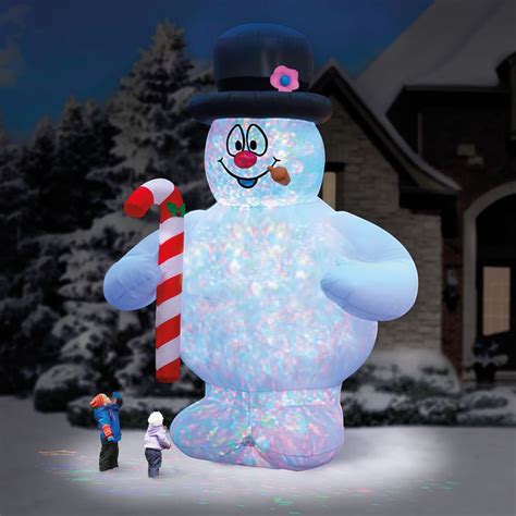 The 18' Frosty The Snowman Lightshow | Frosty the snowmen, Christmas yard decorations, Christmas ...