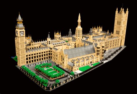 Impressive LEGO Palace of Westminster built from 50,000 bricks | The Brothers Brick | The ...