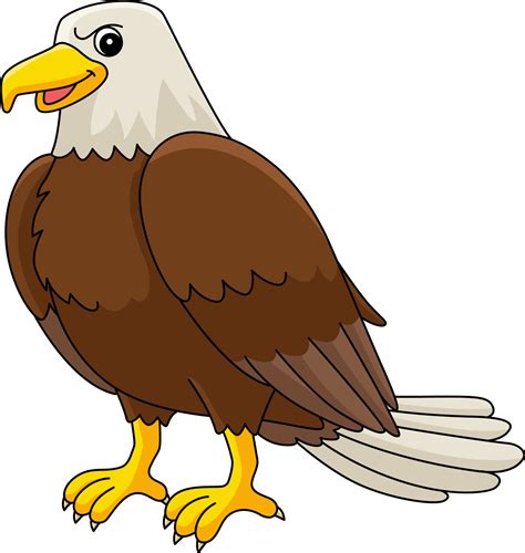 Eagle Animal Cartoon Colored Clipart Illustration 20119249 Vector Art ...