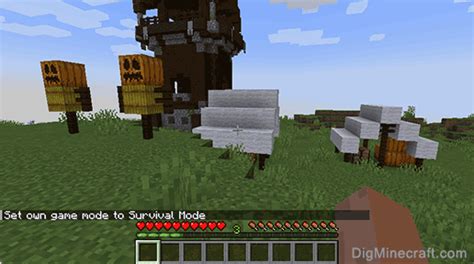 How to switch to Survival mode in Minecraft