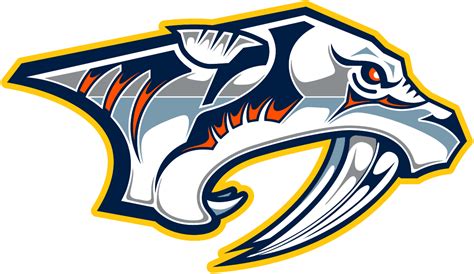 Nashville Predators Logo - Primary Logo - National Hockey League (NHL) - Chris Creamer's Sports ...