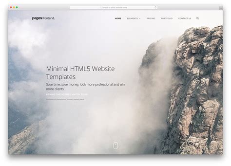 Minimalist Personal Website Template