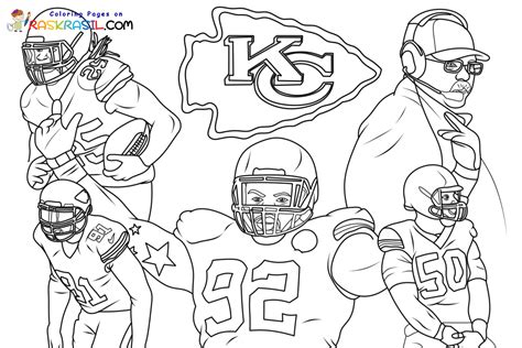 Kansas City Chiefs Coloring Pages Home Design Ideas | sexiezpix Web Porn