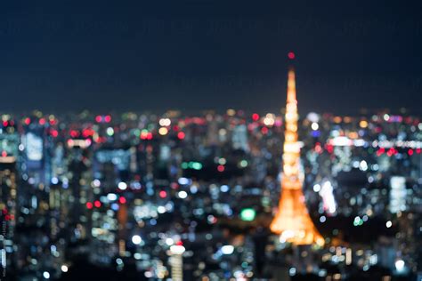 «Japan Tokyo Skyline Night View» del colaborador de Stocksy «Rein Cheng» - Stocksy