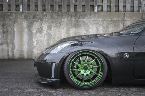 f221-custom-green-nissan-350z-wheel | Avant Garde Wheels | Flickr