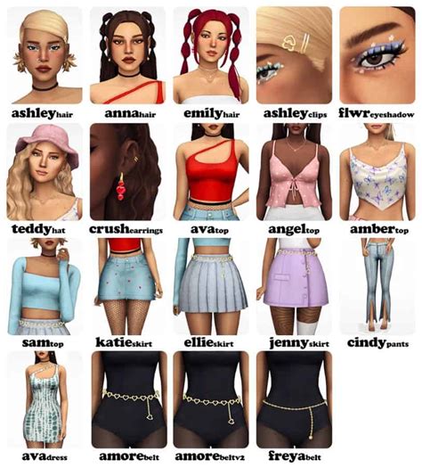 27+ Sims 4 Y2K CC: Clothes, Shoes, Decor & More - We Want Mods