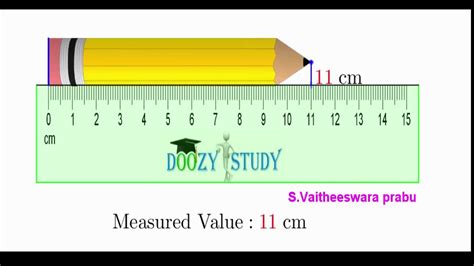 Measuring Length in centimeters with a Ruler - YouTube