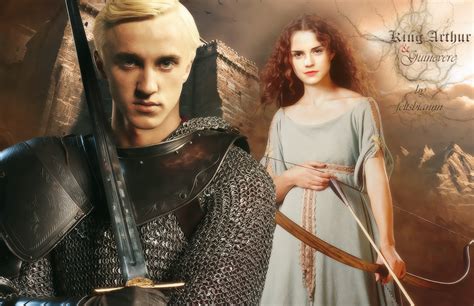 King Arthur and Guinevere by feltsbiannn on DeviantArt