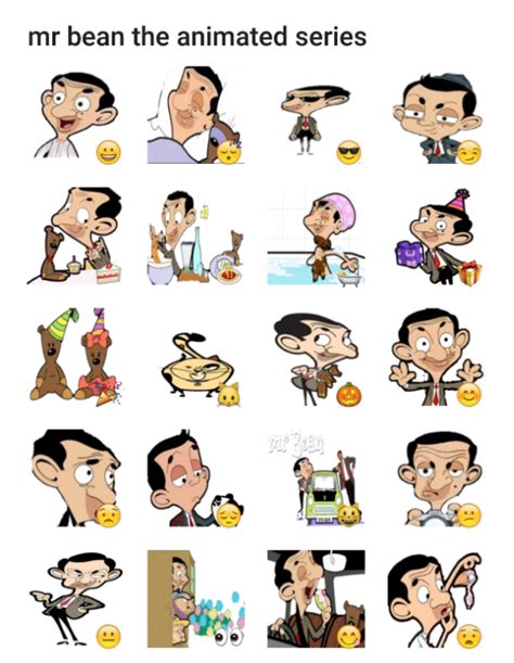 Mr. Bean the animated movie | Stickers Telegram