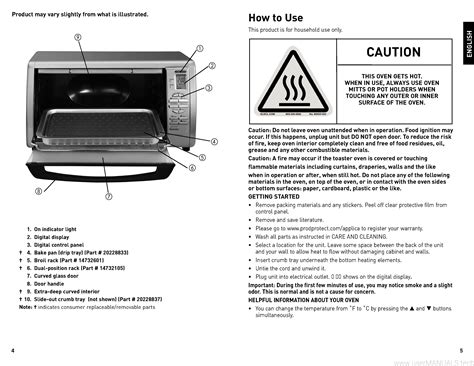 Black Decker Oven Toaster Manual