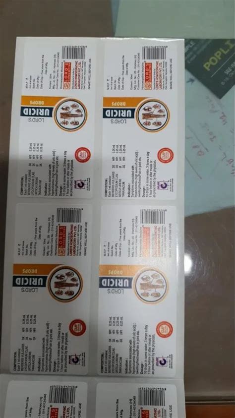 Plain Paper Fasson Thermal Barcode Labels at Rs 389/roll in New Delhi ...