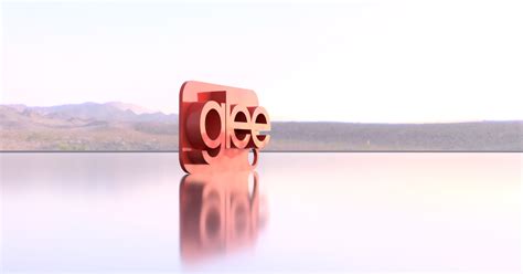 Glee logo ( has hole for key chain) by Abwbtb | Download free STL model | Printables.com