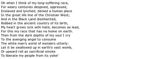 Claude McKay Poems > My poetic side