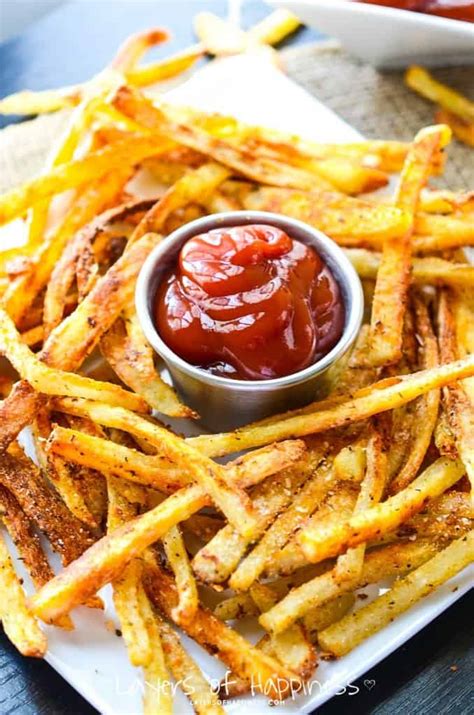 Extra Crispy Oven Baked French Fries.