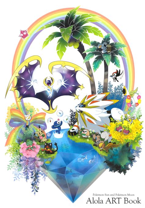 Pokémon Sun and Pokémon Moon Alola ART Book by Pokémon Company International | Goodreads