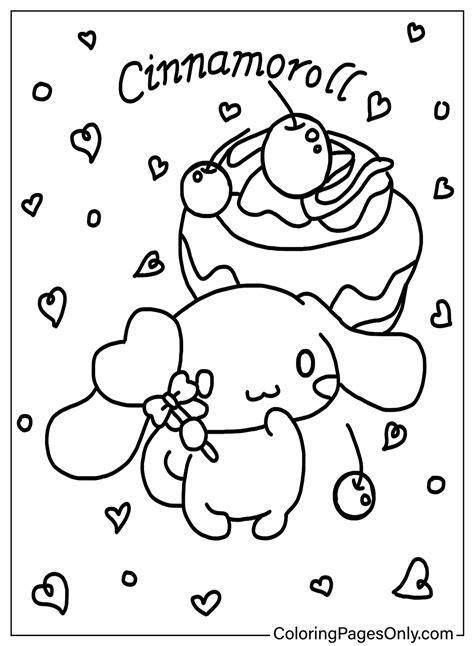 78 Cinnamoroll Coloring Pages - ColoringPagesOnly.com