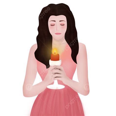 Maiden S Prayer Candle Blessing, Maiden S Prayer, Blessing, Candle PNG Transparent Clipart Image ...