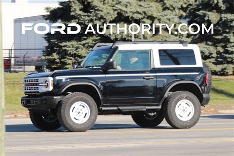 2023 Ford Bronco Heritage Four Door In Shadow Black: Photos