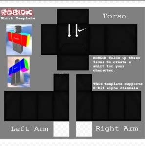 Plain Black Shirt Template Roblox - GloriaDeluca Blog