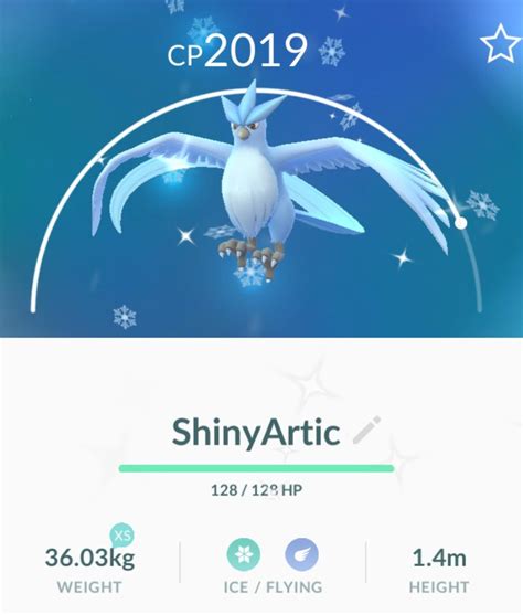 Articuno Shiny