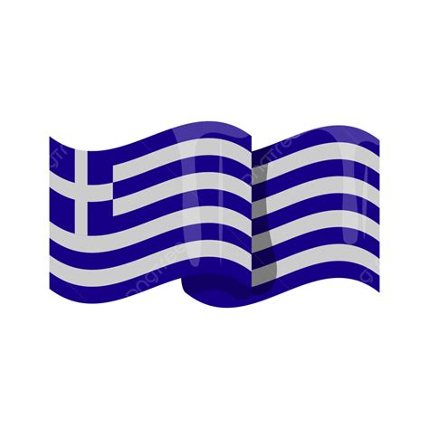 Greece Flag Clipart Hd PNG, Greece Flag In Wavy Shape, Flag, Greece ...