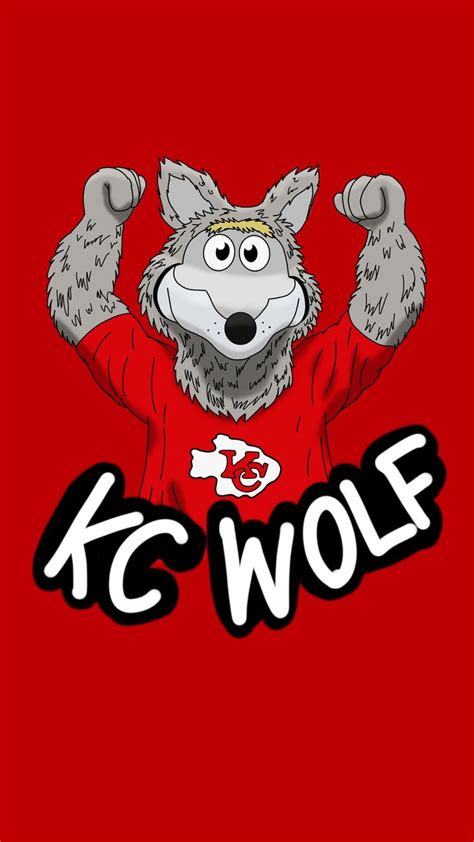 KC Wolf | Kansas city chiefs logo, Chiefs logo, Kansas city chiefs funny