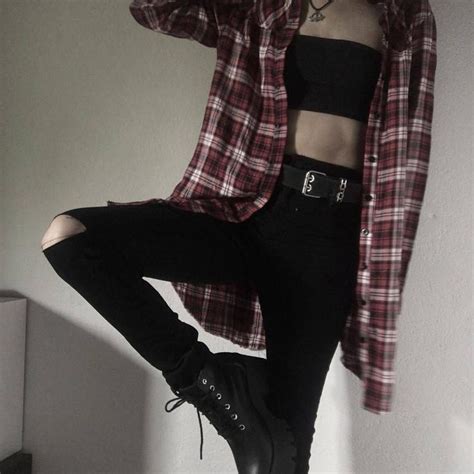 ThePierced3moGirl °• #grungeoutfits | Grunge outfits, Fashion outfits ...